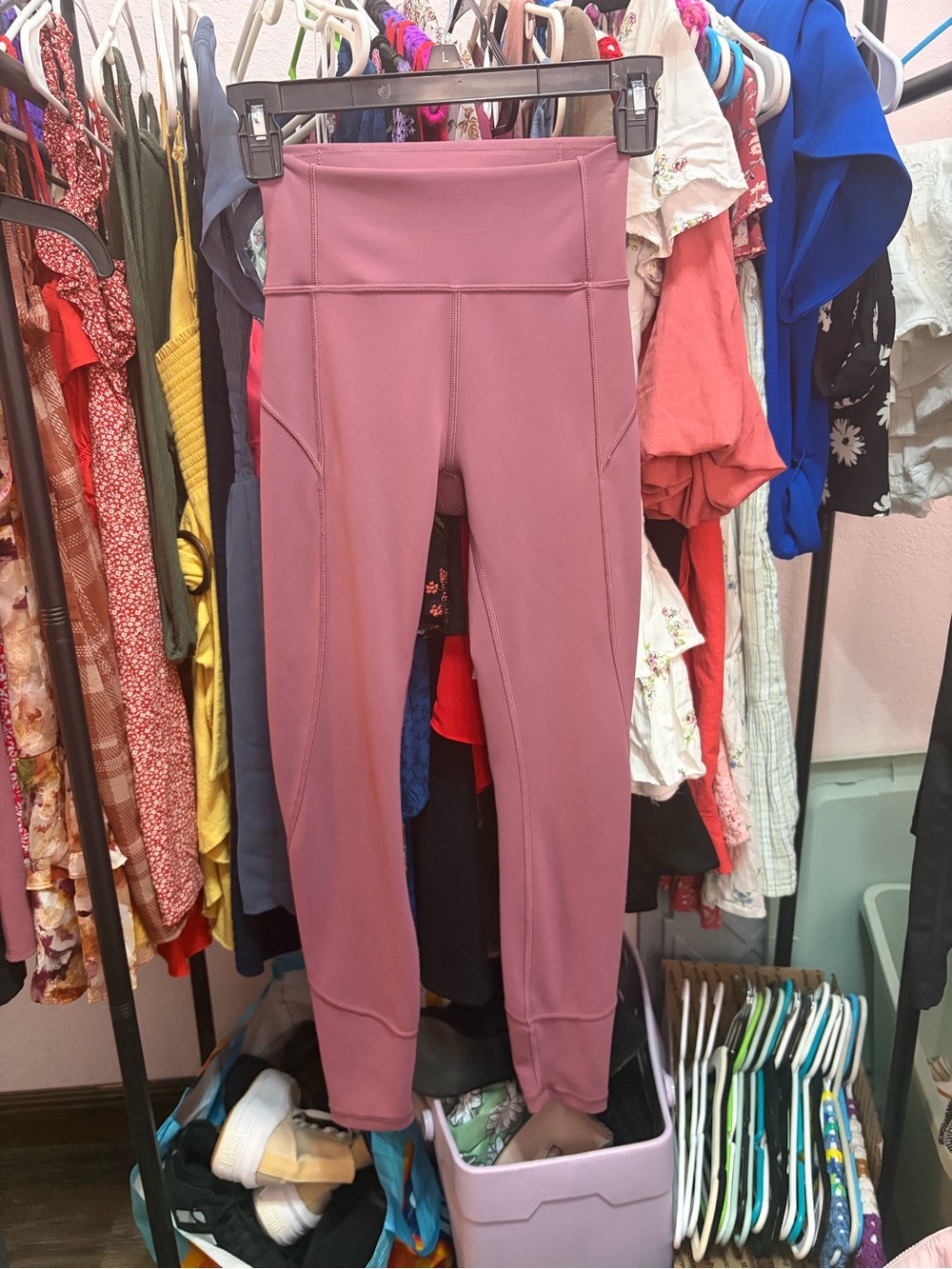 lululemon athletica High-Rise Leggings in Mauve